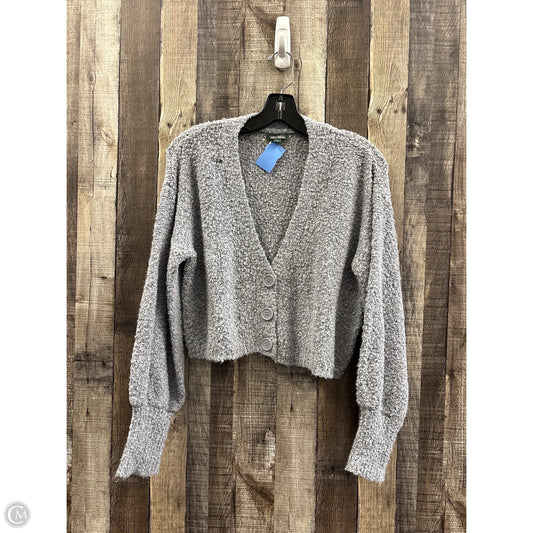 Sweater Cardigan By Wild Fable In Grey, Size: L