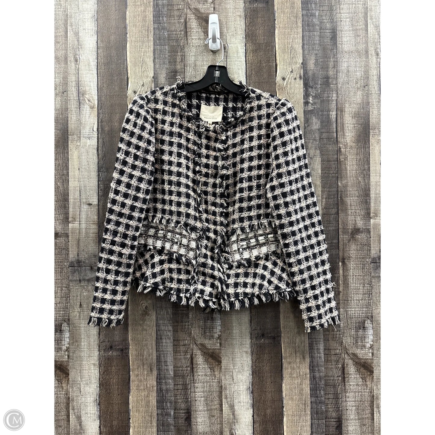 Blazer By Rebecca Taylor In Black, Size: 10