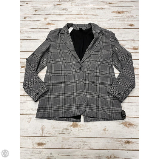 Blazer By Something Navy In Striped Pattern, Size: Xs