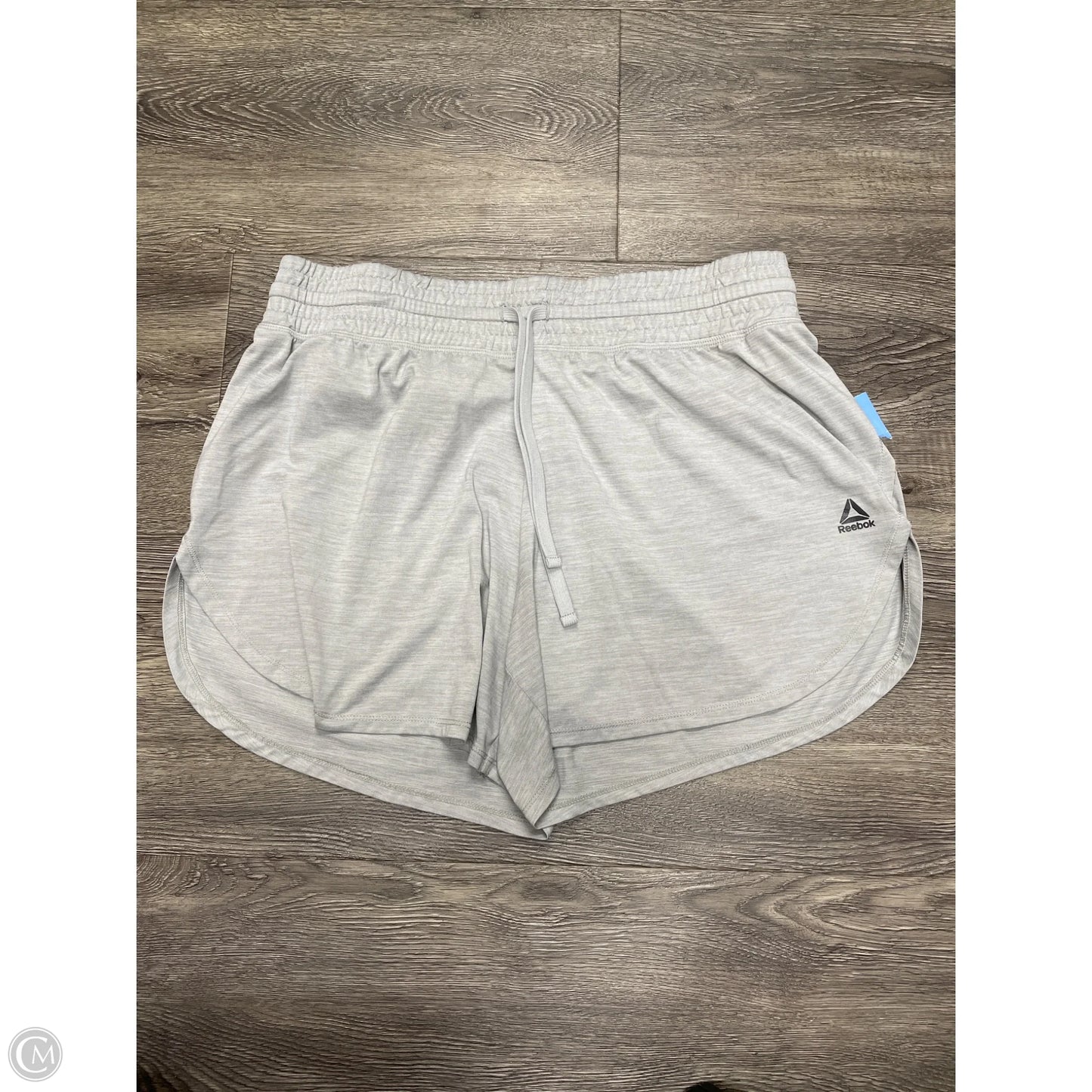 Athletic Shorts By Reebok In Grey, Size: L