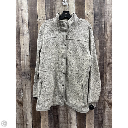 Jacket Other By Eddie Bauer In Grey, Size: 2x