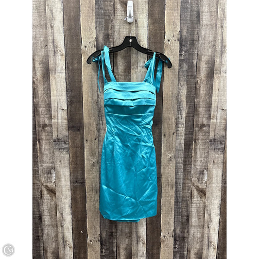 Dress Party Midi By Cme In Blue, Size: Xs
