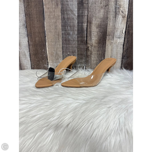 Shoes Heels Stiletto By A New Day In Tan, Size: 8.5