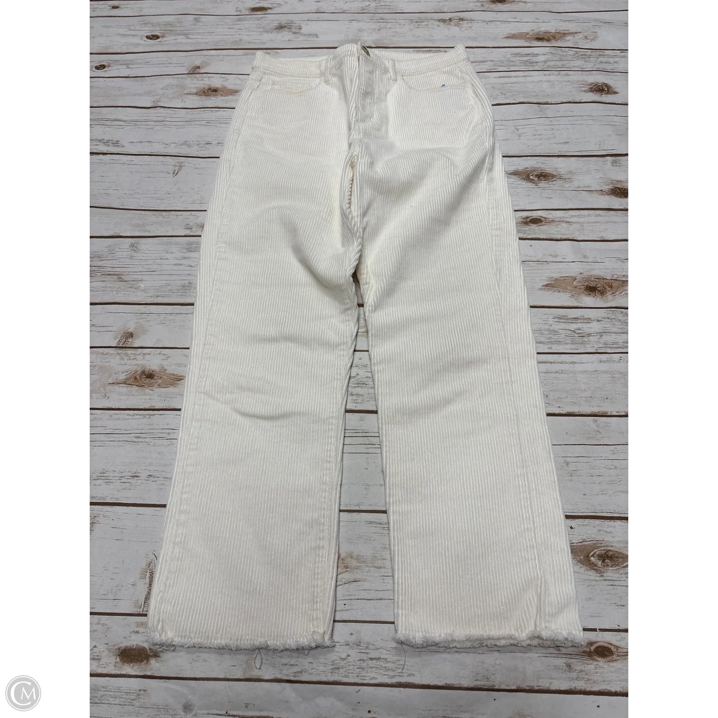 Pants Corduroy By Loft In Cream, Size: 4