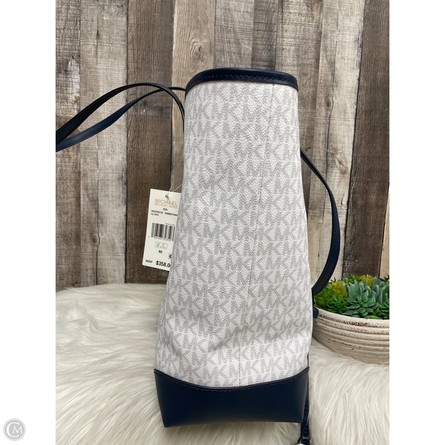 Handbag Designer By Michael Kors, Size: Large