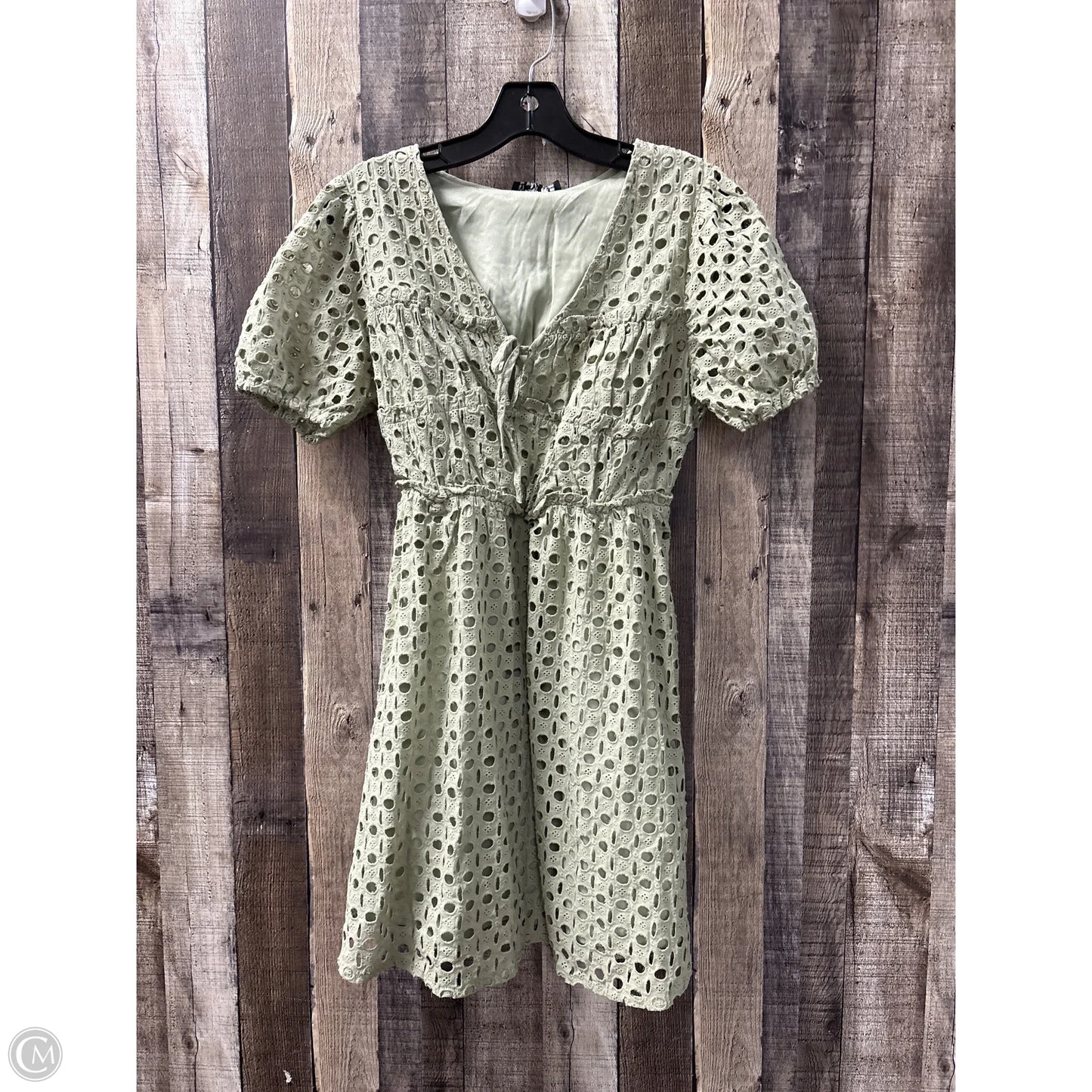 Dress Casual Midi By Very J In Green, Size: S
