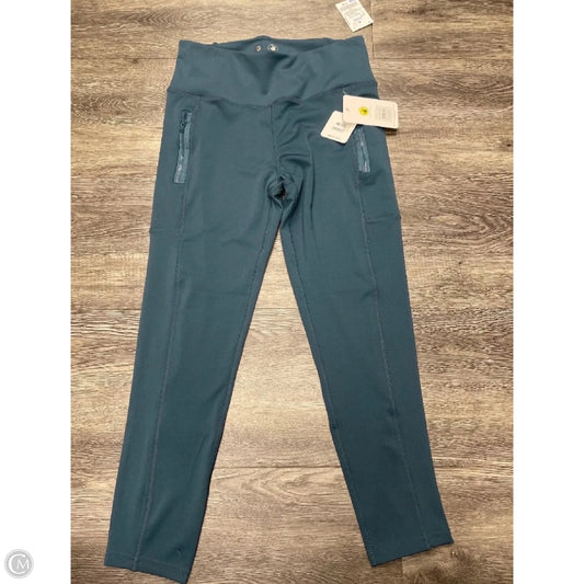 Athletic Leggings By Cme In Blue, Size: L