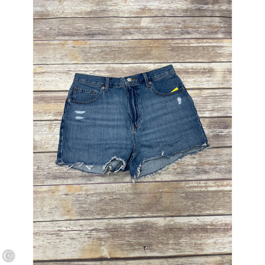 Shorts By Uniqlo In Blue Denim, Size: 6