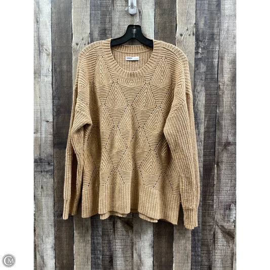 Sweater By Sonoma In Tan, Size: L