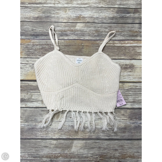 Top Sleeveless By Wild Fable In Cream, Size: Xl