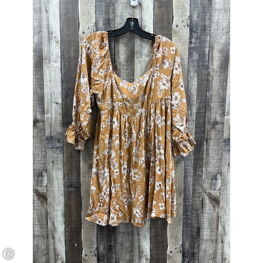 Dress Casual Midi By Cme In Floral Print, Size: L