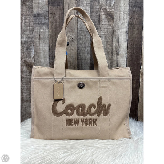 Tote Designer By Coach, Size: Large