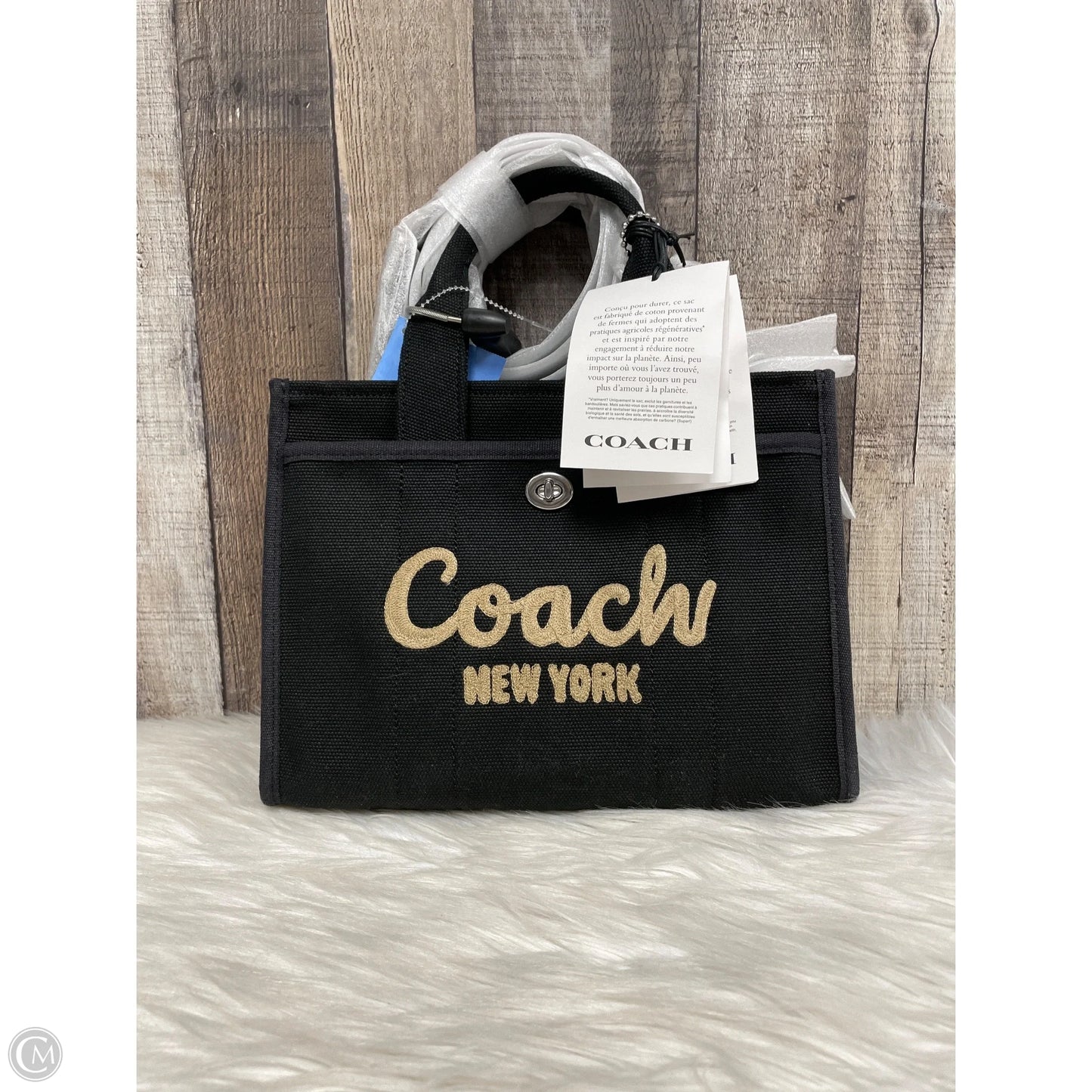 Tote Designer By Coach, Size: Small