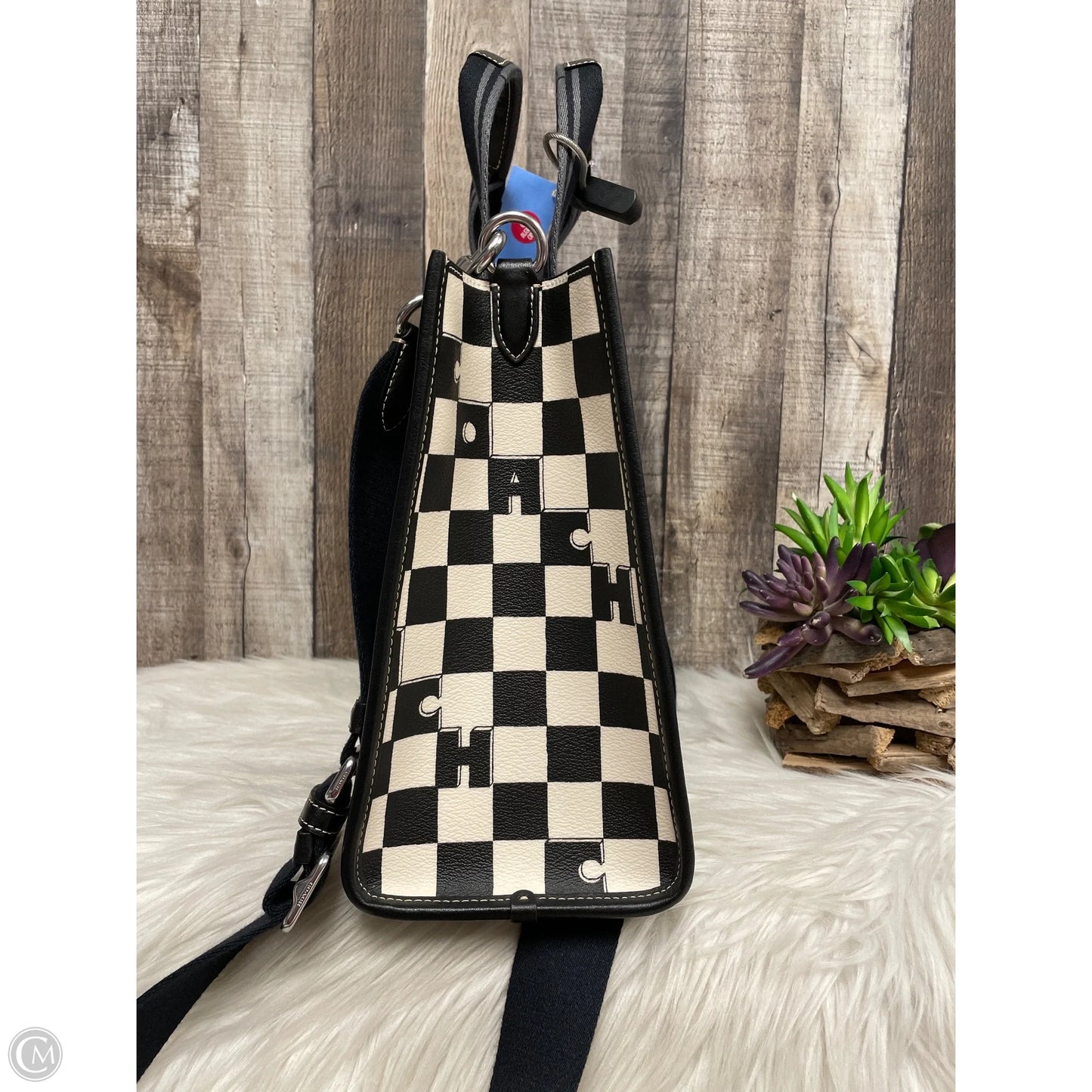 Tote Designer By Coach, Size: Large