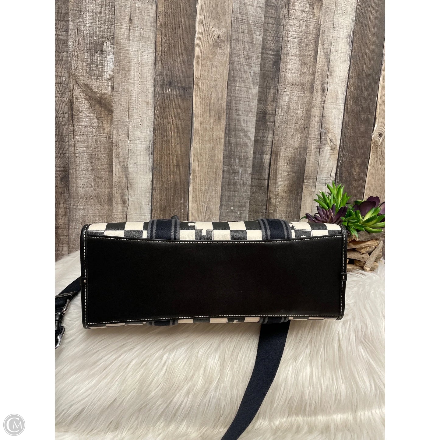 Tote Designer By Coach, Size: Large