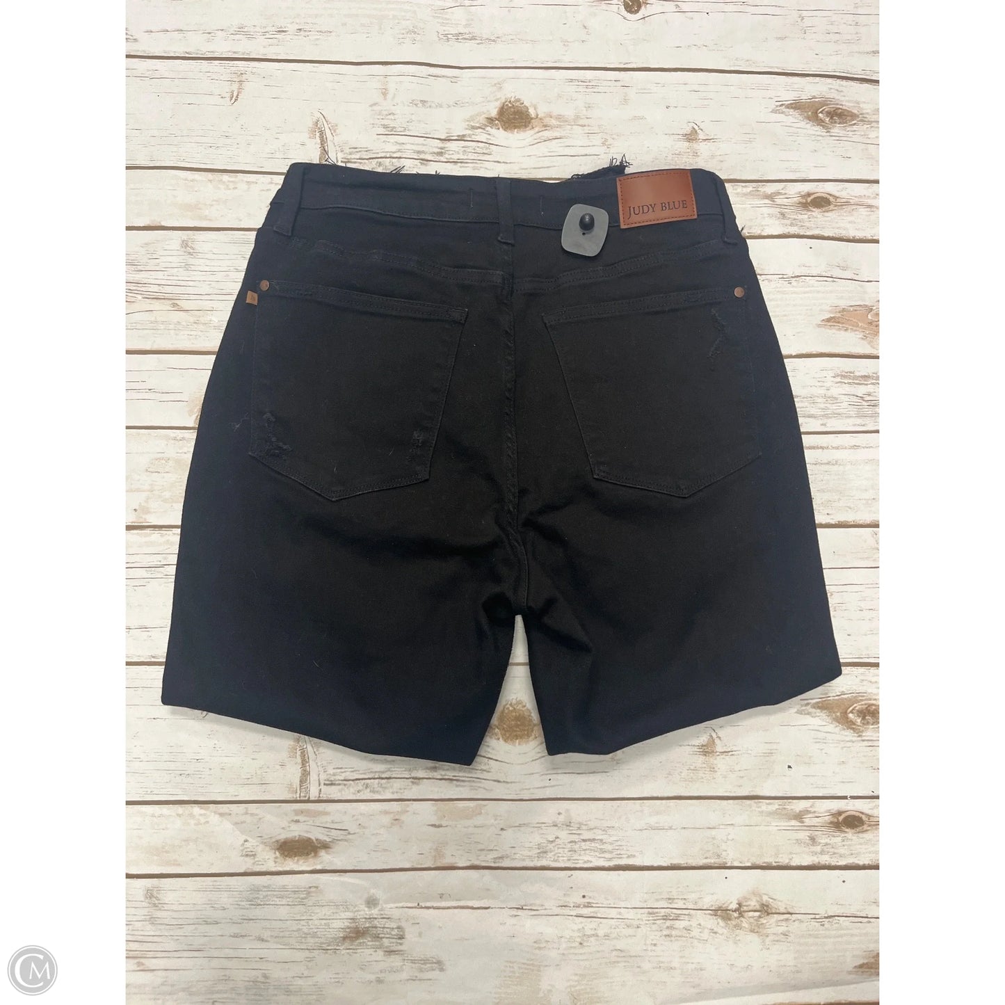 Jeans Straight By Judy Blue In Black Denim, Size: 14