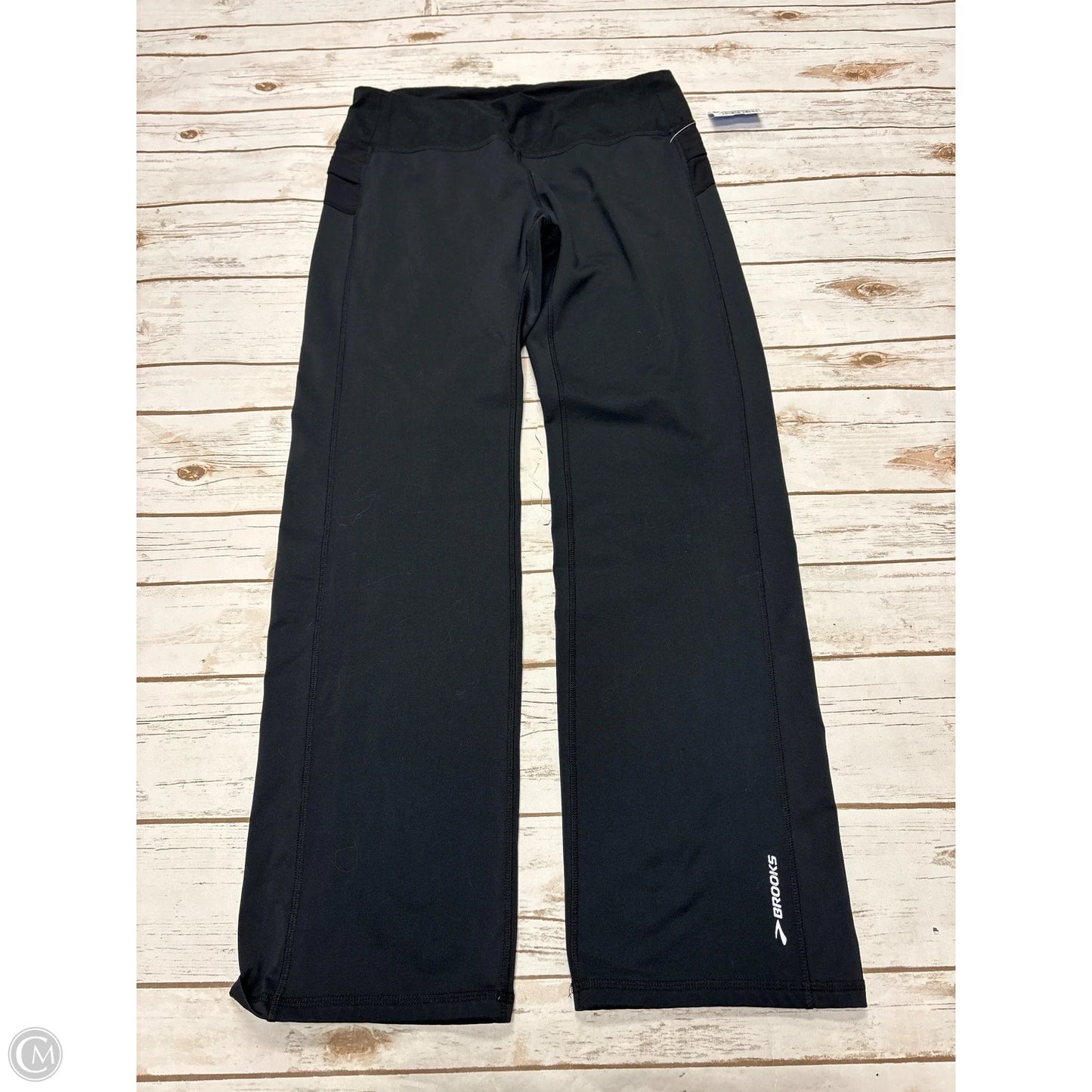 Athletic Leggings By Brooks In Black, Size: M