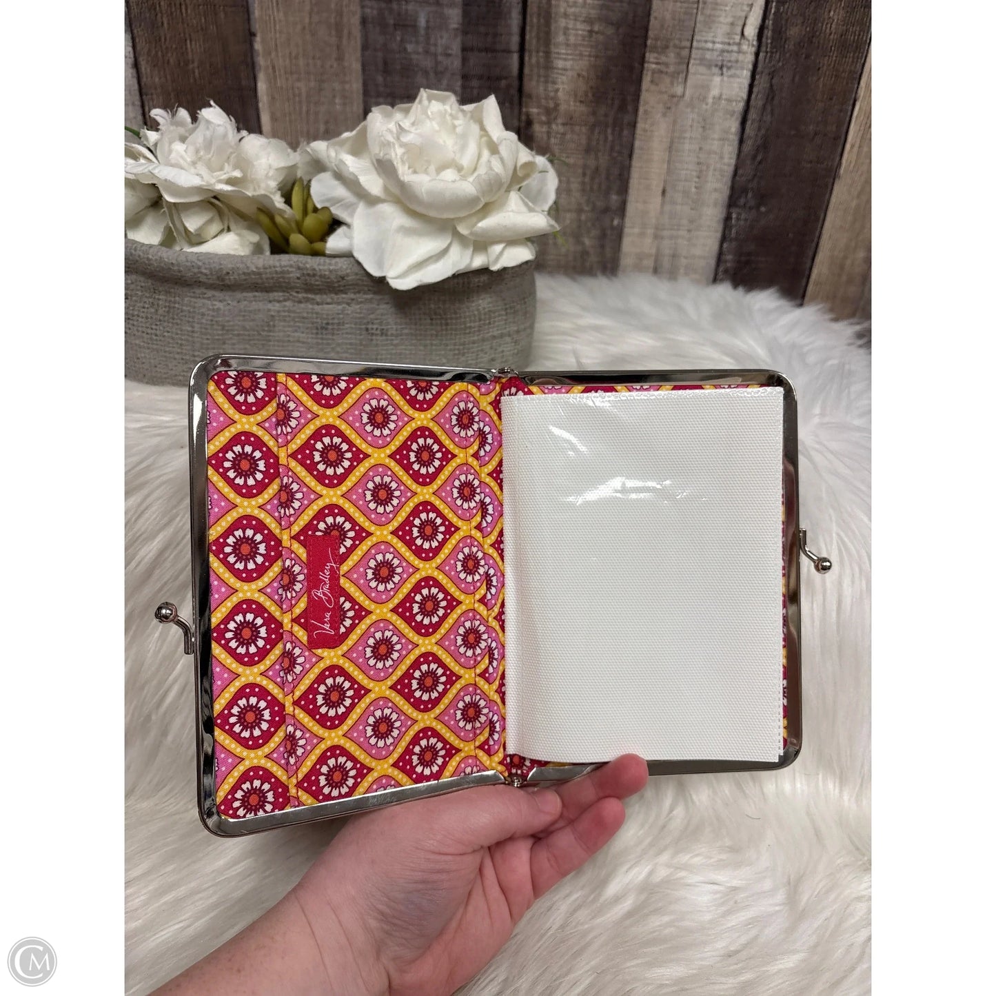 Clutch By Vera Bradley, Size: Medium