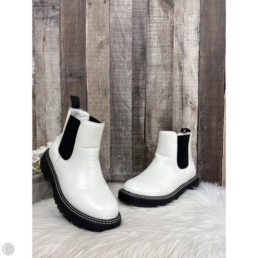 Boots Combat By Cme In White, Size: 8