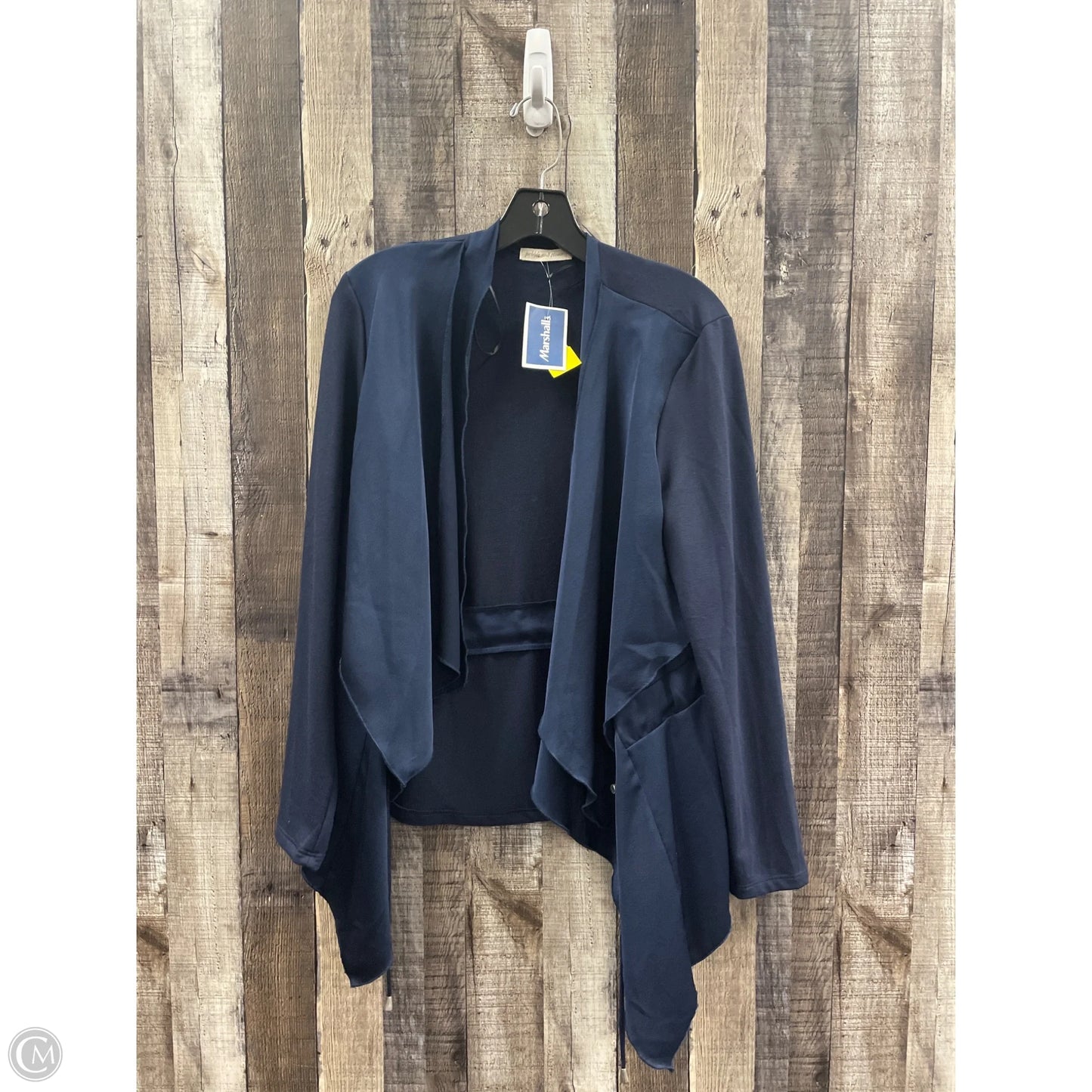 Cardigan By Pebble And Stone In Navy, Size: L