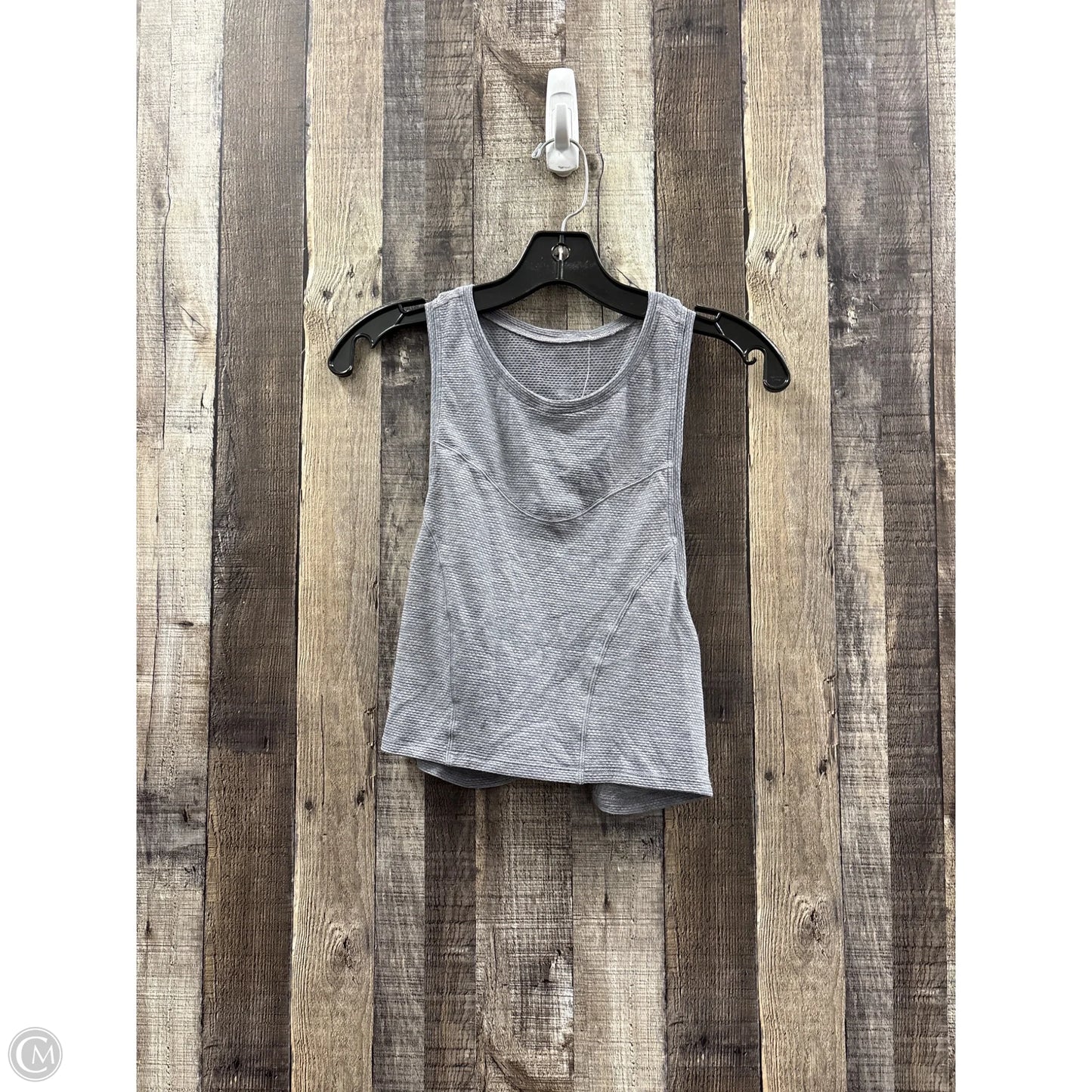 Athletic Tank Top By Lululemon In Grey, Size: S