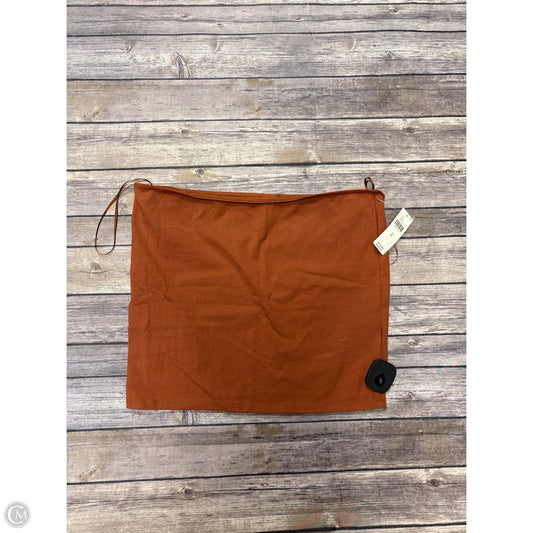 Top Sleeveless By Anthropologie In Brown, Size: M