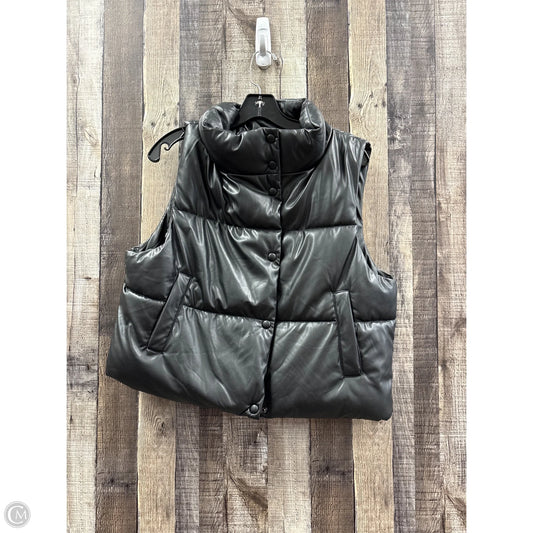 Vest Puffer & Quilted By Love Tree In Black, Size: L
