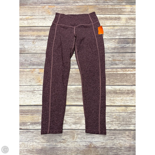 Athletic Leggings By Zella In Purple, Size: S