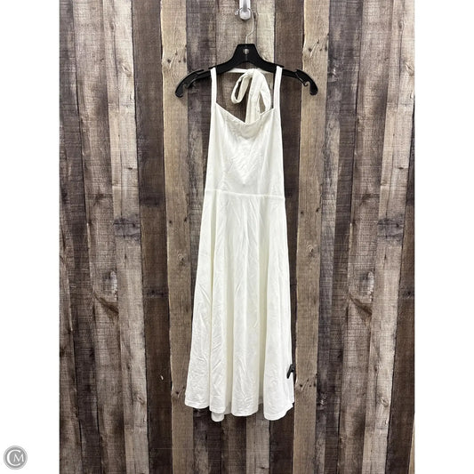 Dress Casual Midi By Cme In White, Size: S