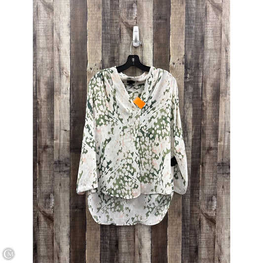 Top Long Sleeve By Mossimo In Multi-colored, Size: L