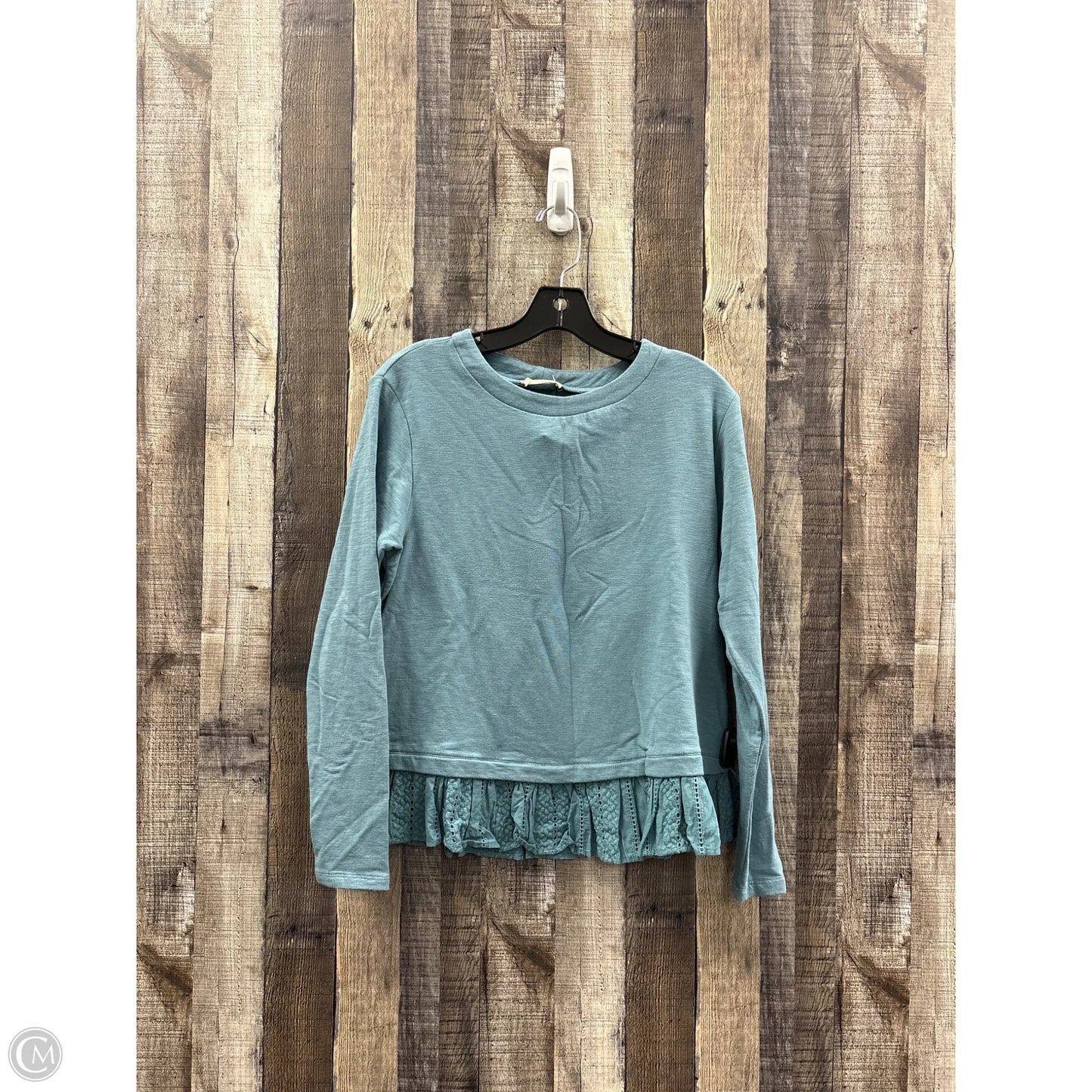 Top Long Sleeve By Altard State In Blue, Size: S