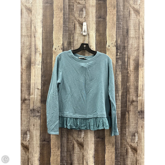 Top Long Sleeve By Altard State In Blue, Size: S