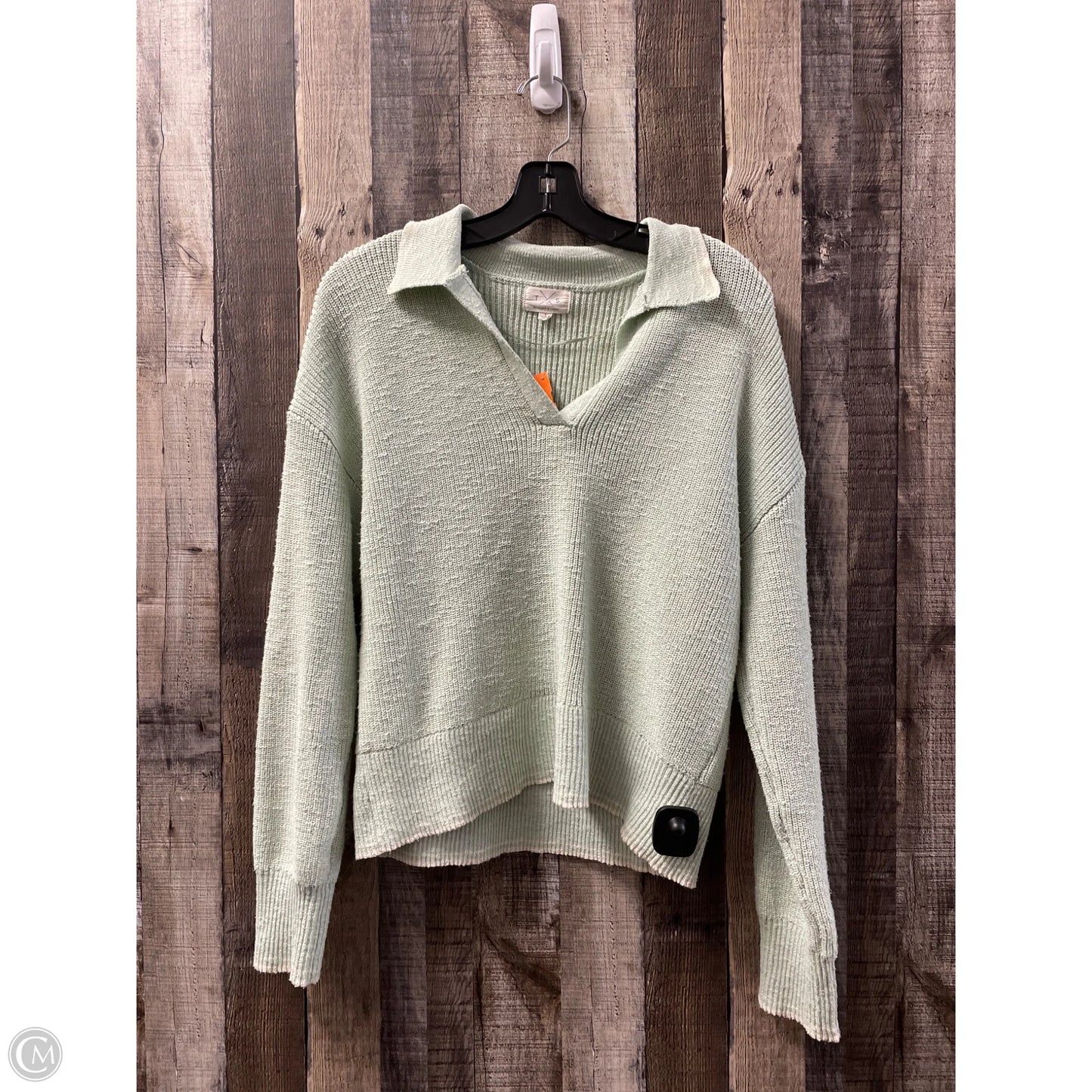 Sweater By Thread And Supply In Green, Size: S