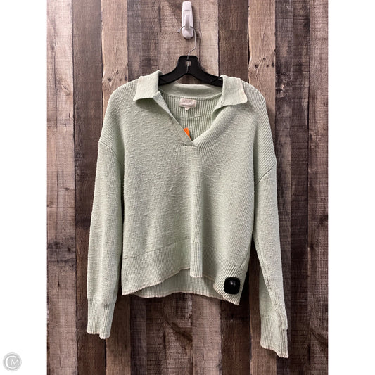 Sweater By Thread And Supply In Green, Size: S