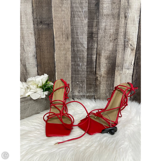 Shoes Heels Stiletto By Cme In Red, Size: 9