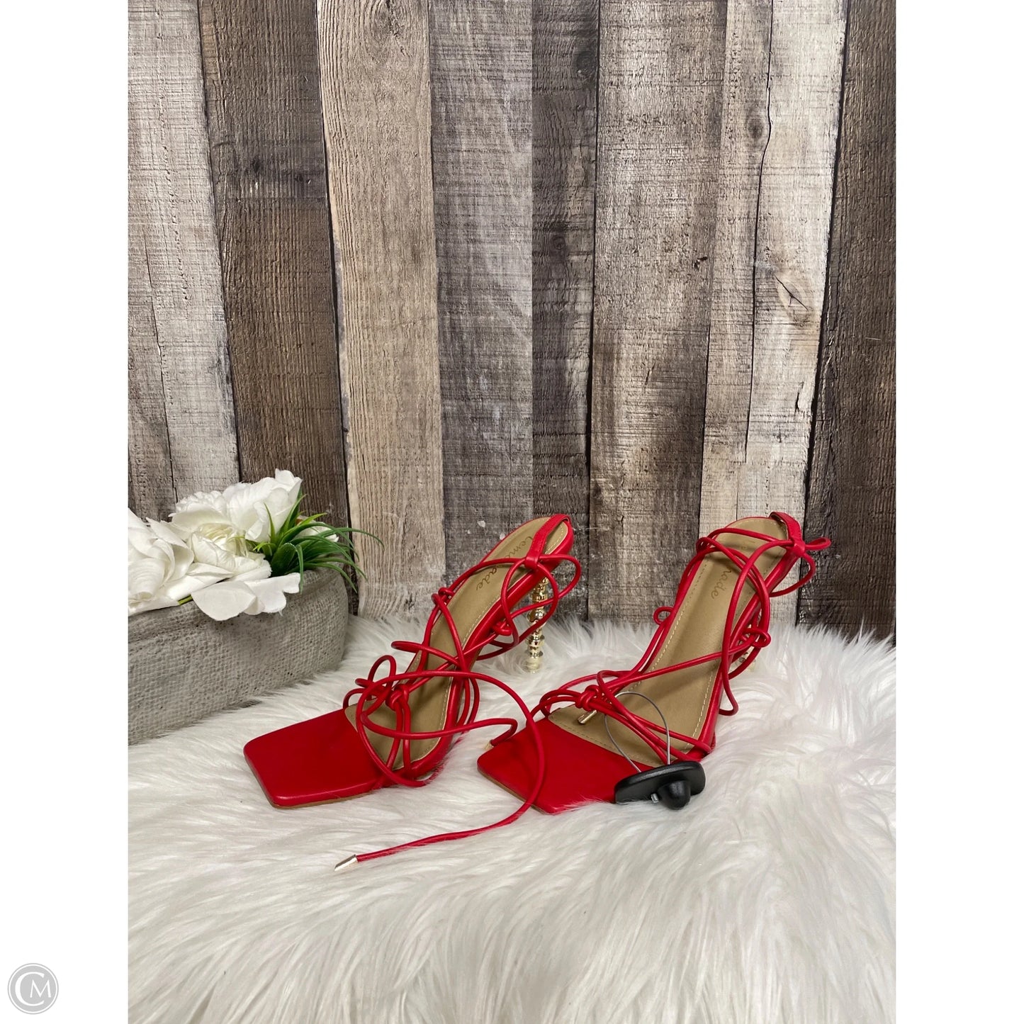 Shoes Heels Stiletto By Cme In Red, Size: 9