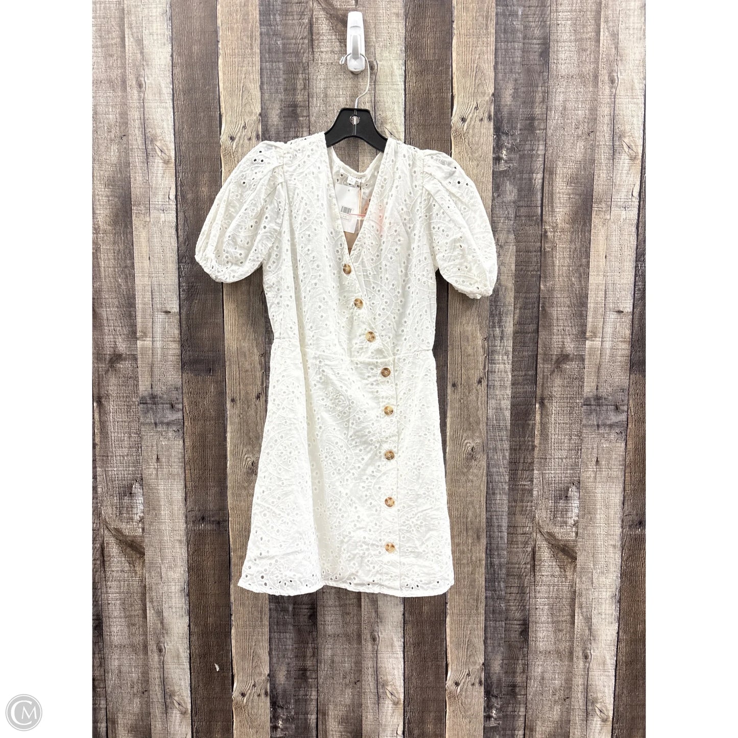 Dress Casual Midi By Blu Pepper In White, Size: S