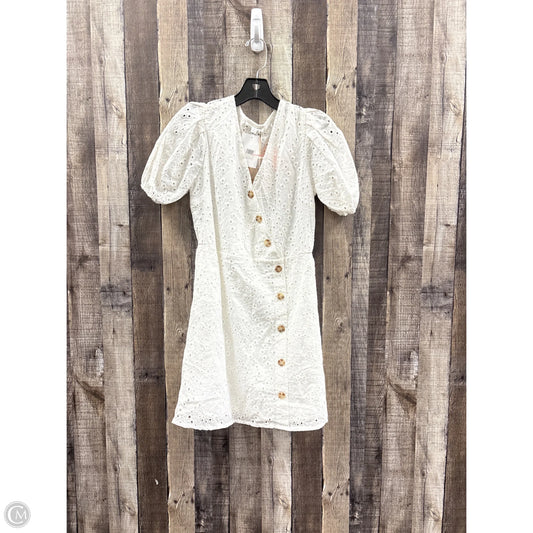 Dress Casual Midi By Blu Pepper In White, Size: S
