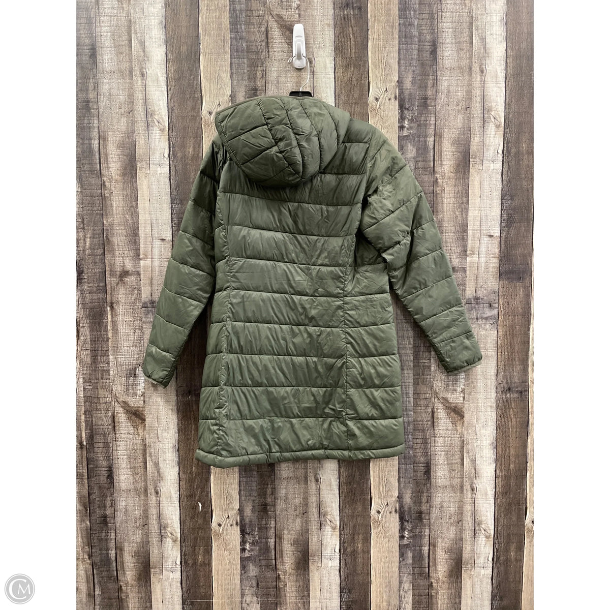 Coat Puffer & Quilted By Amazon Essentials In Green, Size: M