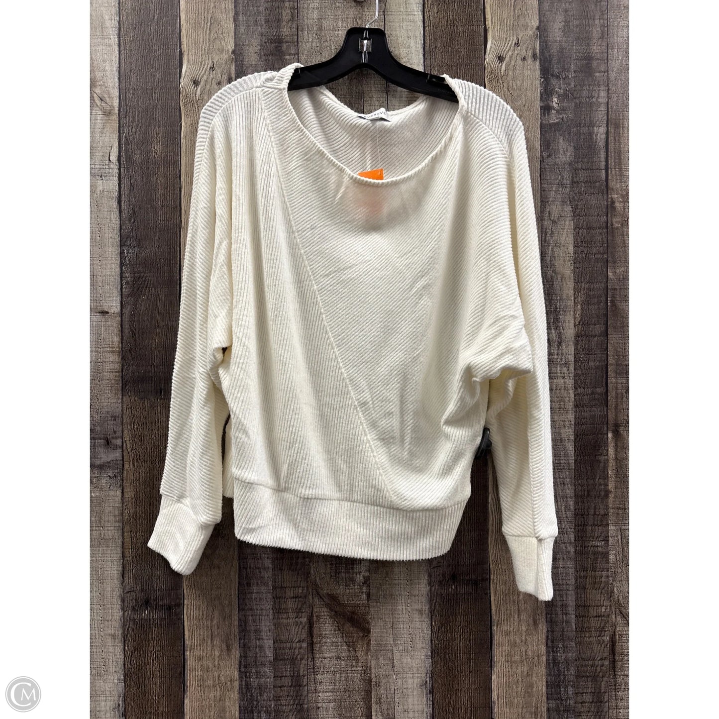 Sweater By Evereve In White, Size: M
