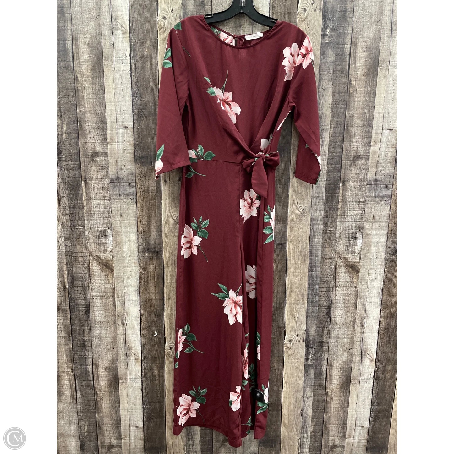 Jumpsuit By Lush In Maroon, Size: S