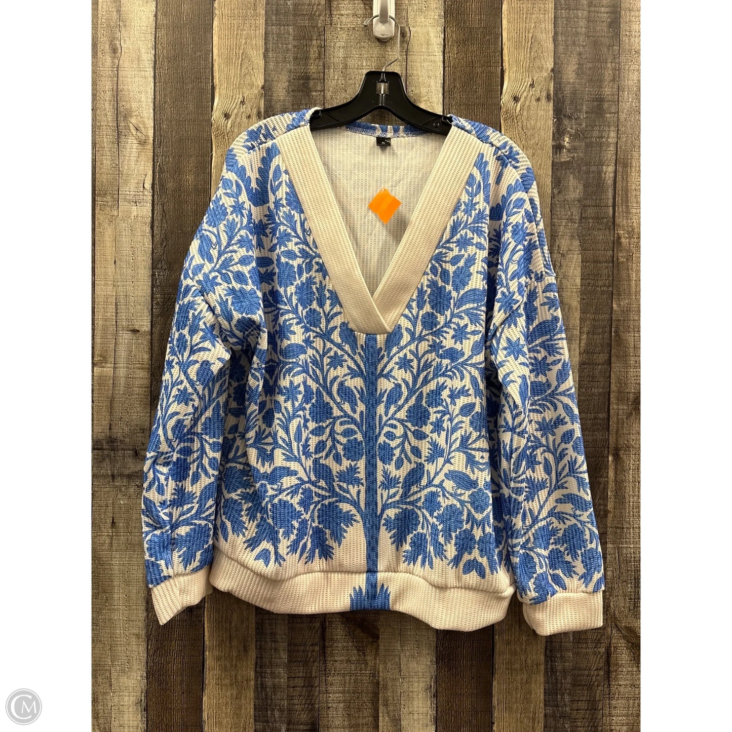 Sweater By Cme In Blue, Size: Xl