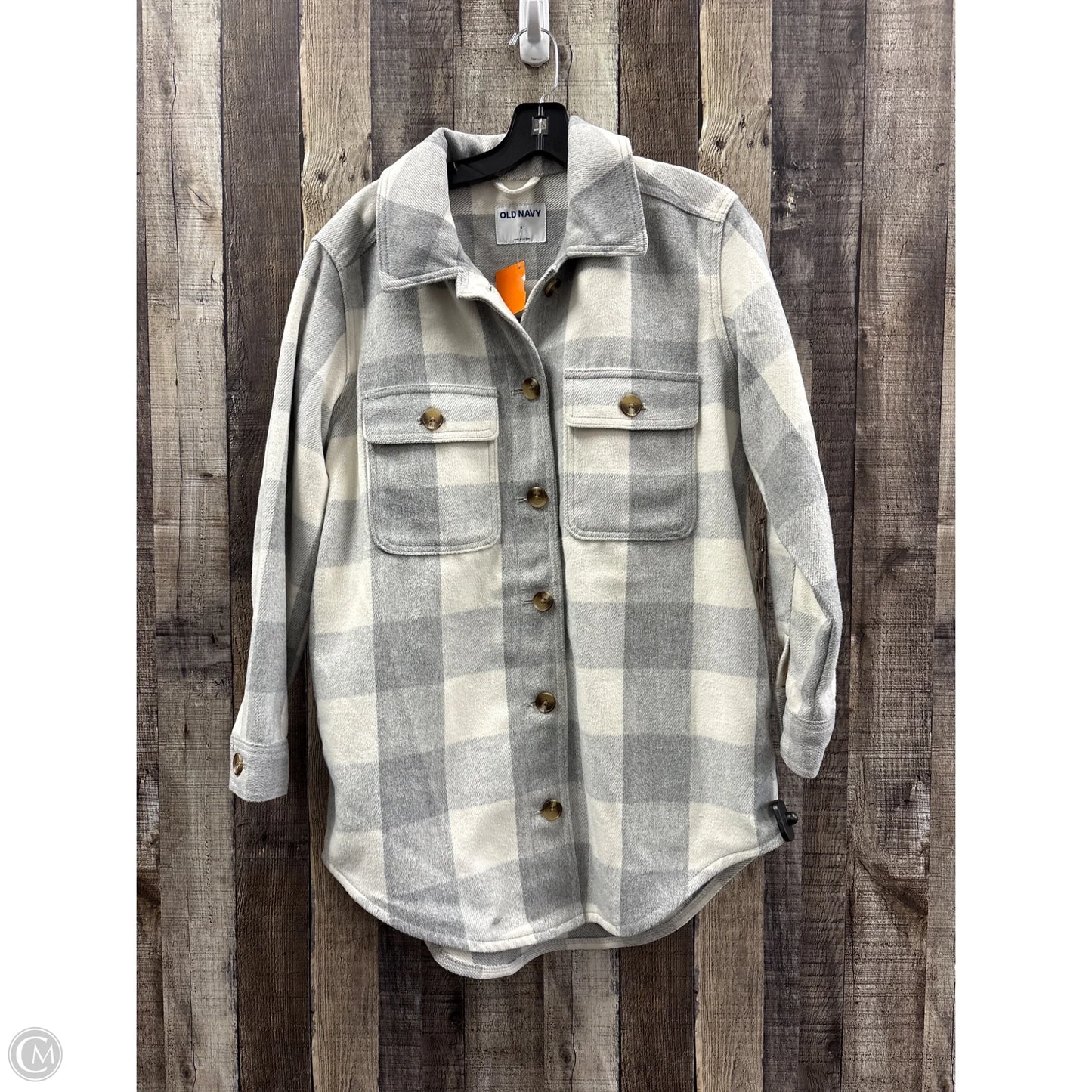 Jacket Other By Old Navy In Plaid Pattern, Size: S