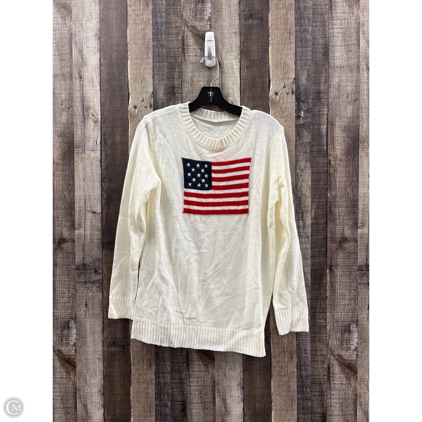 Sweater By Cme In Cream, Size: S
