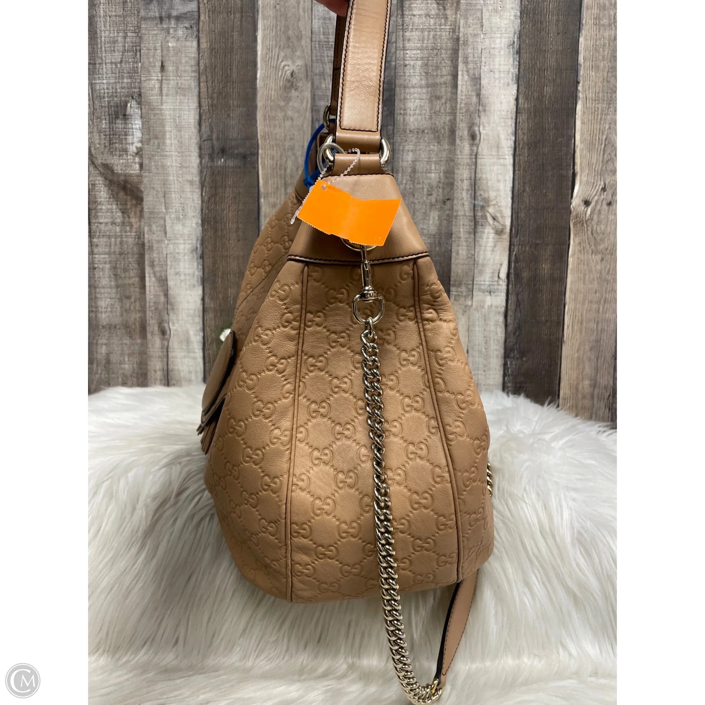 Handbag Luxury Designer By Gucci, Size: Large