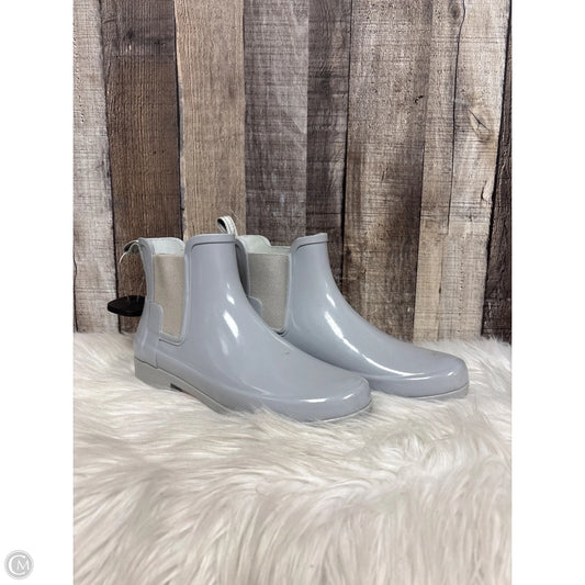 Boots Ankle Flats By Hunter In Grey, Size: 6