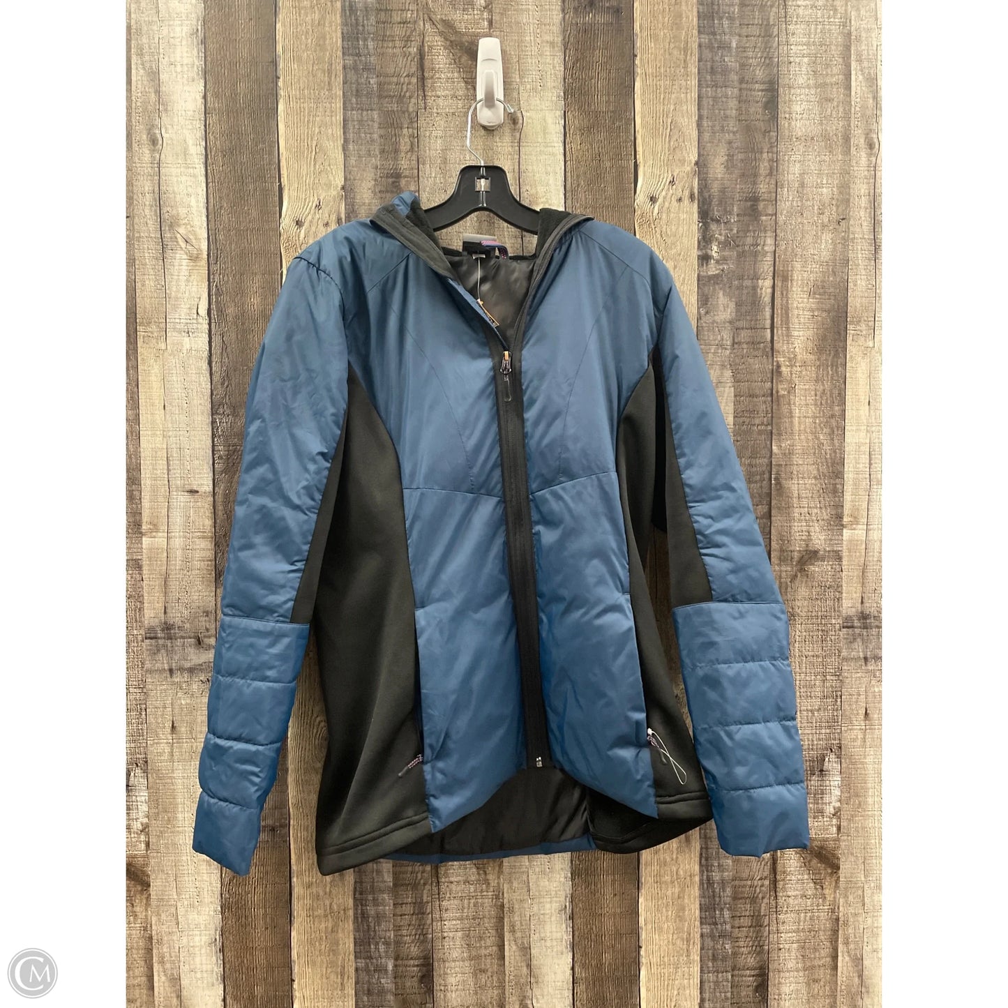 Coat Puffer & Quilted By Champion In Blue, Size: L