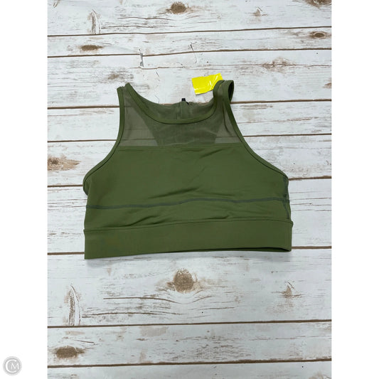Athletic Bra By Cme In Green, Size: S