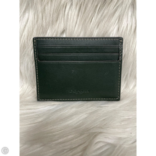 Id/card Holder Designer By Coach, Size: Small