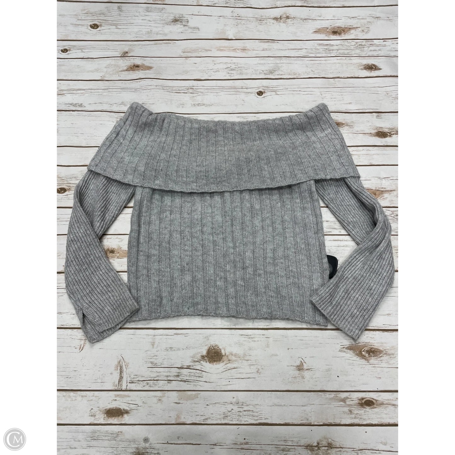 Sweater By Worthington In Grey, Size: M